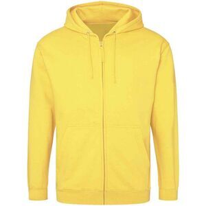 Awdis Mens Full Zip Hoodie / Sun Yellow